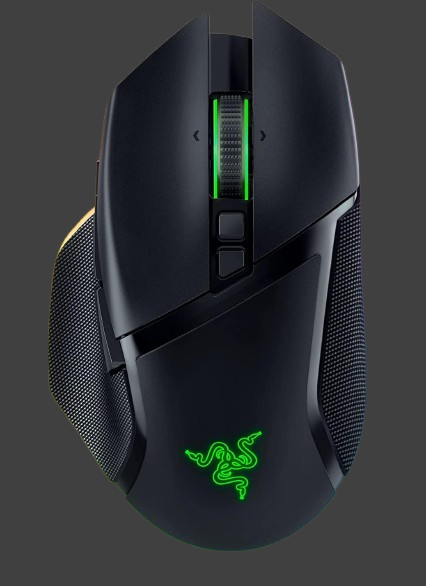 Razer Basilisk V3 Pro Wireless Customizable Gaming Mouse, HyperScroll Tilt Wheel, Focus Pro 30K Sensor, 13-Zone Chroma, 10+1 Buttons, 2.4GHz/Bluetooth, Black