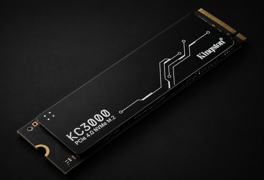 Kingston KC3000 PCIe 4.0 NVMe M.2 SSD - High-performance storage for desktop and laptop PCs -SKC3000D/2048G, Solid State Drive
