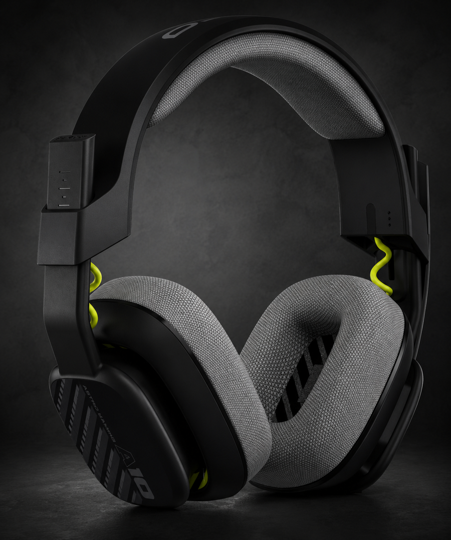 ASTRO Gaming A10 Headset Gen 2 Wired over-Ear Headphones, Lightweight & Damage Resistant, Flip-to-Mute Microphone, 32 Mm Drivers, Compatible with PS5, PS4, Nintendo Switch, PC-Black