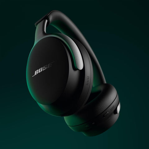 Bose QuietComfort Ultra Bluetooth Wireless Noise Cancelling Headphones for music with Spatial Audio, Over-the-Ear Headphones with Mic, Up to 24 Hours of Battery Life, Black