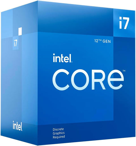 Intel® Core™ i7-12700F Desktop Processor 25M Cache, up to 4.90 GHz