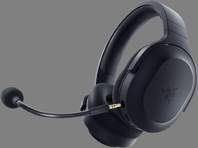 Razer Barracuda X Wireless Multi-Platform Gaming and Mobile Headset, SmartSwitch Dual Wireless, Ergonomic Design, TriForce 40mm, Cardioid Mic, On-Headset Controls, 50h Battery USB-C, Black