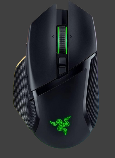 Razer Basilisk V3 Pro Wireless Customizable Gaming Mouse, HyperScroll Tilt Wheel, Focus Pro 30K Sensor, 13-Zone Chroma, 10+1 Buttons, 2.4GHz/Bluetooth, Black