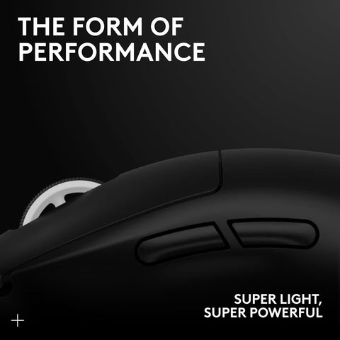 Logitech G Pro X Superlight 2 Lightspeed Wireless Gaming Mouse, German Packaging - Black