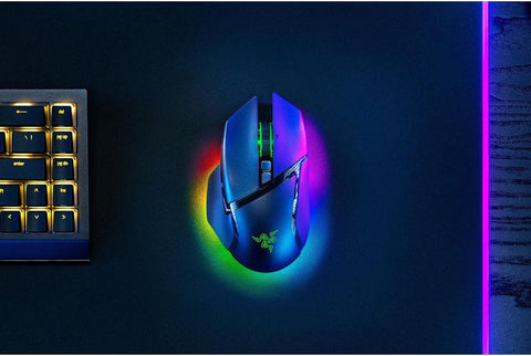 Razer Basilisk V3 Pro Wireless Customizable Gaming Mouse, HyperScroll Tilt Wheel, Focus Pro 30K Sensor, 13-Zone Chroma, 10+1 Buttons, 2.4GHz/Bluetooth, Black