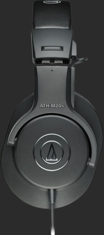 Audio-Technica ATH-M20X Professional Monitor Headphones Black