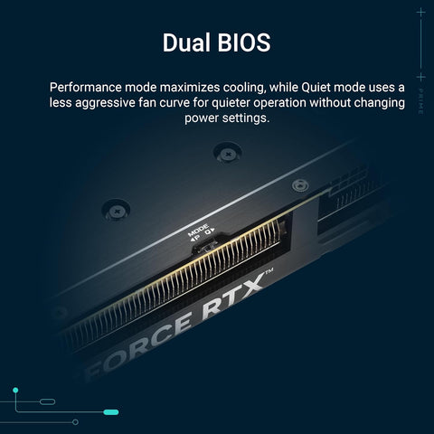 ASUS Prime GeForce RTX 5060 8GB GDDR7 OC Edition Gaming Graphics Card (Nvidia GeForce RTX5060 DLSS 4, 2.5-Slot Design, PCIe 5.0, 3X DisplayPort 2.1b, 1x HDMI 2.1b, PRIME-RTX5060-O8G)
