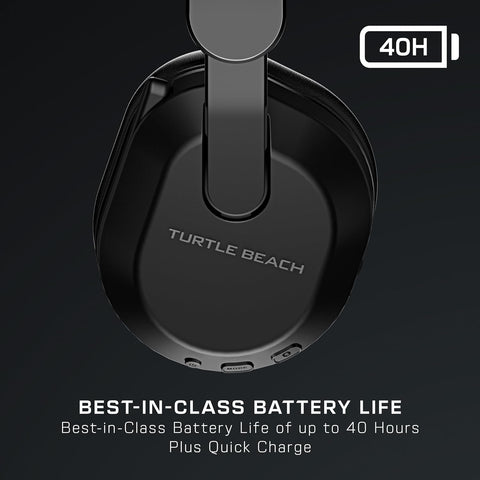 Turtle Beach Stealth 500 Black Xbox Wireless Gaming Headset w/ 40hr Battery & Bluetooth for Xbox Series X|S, Xbox One, Nintendo Switch, PC and Mobile