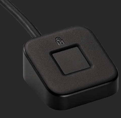 Kensington VeriMark Desktop Fingerprint Key, Unique Fingerprint Identity Reader/Authenticator, Recognition Technology for Your PC, Black - K62330WW