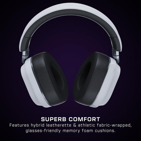 TURTLE BEACH Stealth 700 Console White PlayStation Wireless Gaming Headset w/ 80hr Battery, Bluetooth, Dual Transmitters & 60mm Speakers for PS5, PS4, Nintendo Switch, PC & Mobile