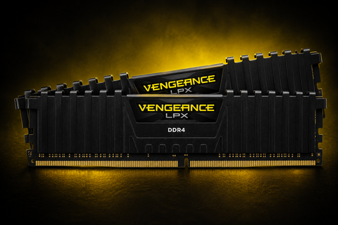 Corsair VENGEANCE LPX DDR4 RAM 32GB (2x16GB) 3200MHz CL16 Intel XMP 2.0 Computer Memory - Black (CMK32GX4M2E3200C16)