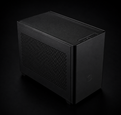Cooler Master NR200 SFF Small Form Factor Mini-ITX Case with Vented Panel, Triple-slot GPU, Tool-Free and 360 Degree Accessibility, Without PCI Riser