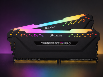 CORSAIR VENGEANCE RGB PRO DDR4 RAM 32GB (2x16GB) 3200MHz CL16-20-20-38 1.35V Intel XMP AMD EXPO Computer Memory – Black