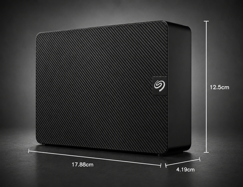 Seagate Expansion Desktop, 4TB, External Hard Drive, USB 3.0, 2 year Rescue Services (STKP4000402)