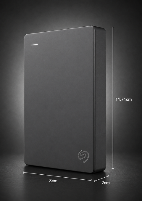 Seagate Basic, 5TB, Portable External Hard Drive, USB 3.0, for PC Laptop (STJL5000400)