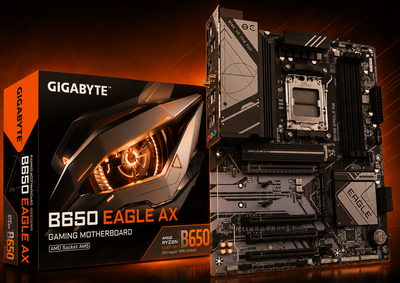 GIGABYTE B650 Eagle AX Motherboard, ATX, AMD Ryzen