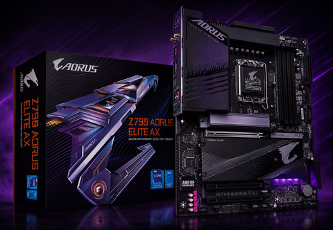 Gigabyte Z790 AORUS ELITE AX Motherboard - Supports Intel