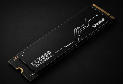 Kingston KC3000 PCIe 4.0 NVMe M.2 SSD - High-performance storage for desktop and laptop PCs -SKC3000D/2048G, Solid State Drive