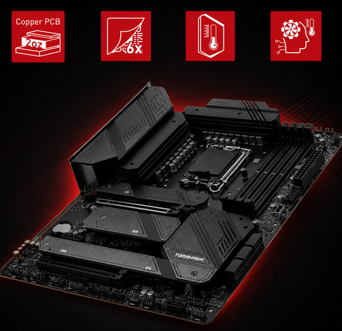 MSI MAG Z790 TOMAHAWK WiFi Motherboard ATX-Supports Intel Core 12/13th Gen Processors, LGA 1700, DDR5 Boost (7200+MHz/OC), 1 x 5.0 x16, 1 x PCIe 4.0 x16, 5 x M.2 Gen4, 2.5Gbps LAN, Wi-Fi 6E