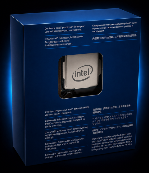 Intel Core i7-7700K 4.2 GHz QuadCore 8 MB Cache CPU - Black