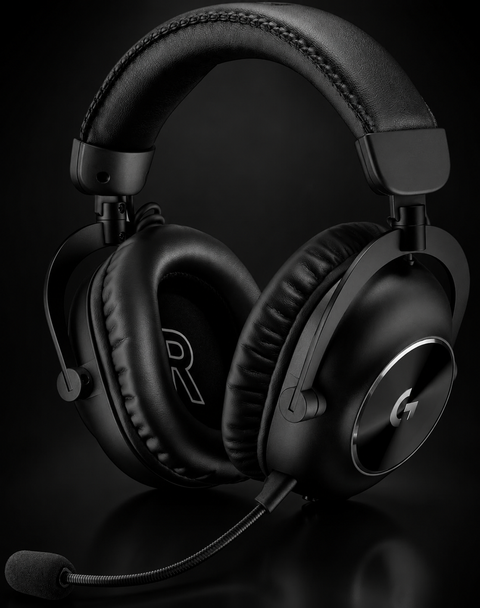 Logitech G PRO X 2 LIGHTSPEED Wireless Gaming Headset, Detachable Boom Mic, 50mm Graphene Drivers, DTS: Headphone 2.0—7.1 Surround, Bluetooth/USB/3.5mm Aux, for PC, PS5, PS4, Nintendo Switch - Black