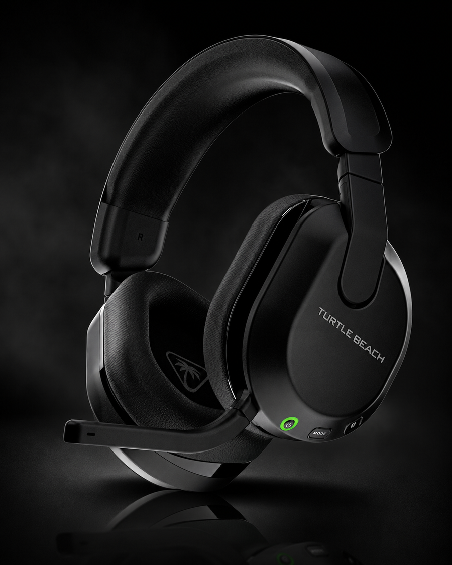Turtle Beach Stealth 600 Black PC Wireless Gaming Headset w/ 80hr Battery, 50mm Speakers & Bluetooth for PC, PS5, PS4, Nintendo Switch and Mobile