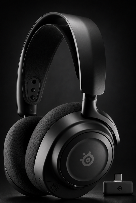 SteelSeries Arctis Nova 7P Wireless Gen 2 PlayStation Gaming Headset - Real-Time App Control - 50+ HR - Neodymium Magnetic Drivers - Mixable 2.4GHz/Bluetooth - PS5, PS4, PC, Switch 1/2, Mobile