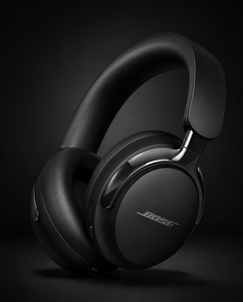 Bose QuietComfort Ultra Bluetooth Headphones (2nd Gen), Wireless Headphones with Spatial Audio, Over Ear Noise Cancelling with Mic, Up to 30 Hours of Play time, Black