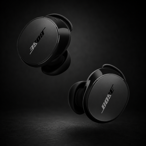 Bose QuietComfort Wireless Noise Cancelling Earbuds 5.3, Lifestyle Bluetooth Earbuds with Active Noise Cancellation, Up to 8.5 Hours of Battery Life, Black