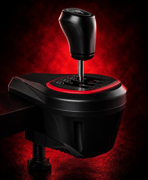 Thrustmaster TH8S Shifter Add-On for PS5, PS4, Xbox Series X|S, One, and PC – Sim Racing Gear with H-Pattern Shifter Plate, Compatible with Racing Wheels and Driving Simulator Sets
